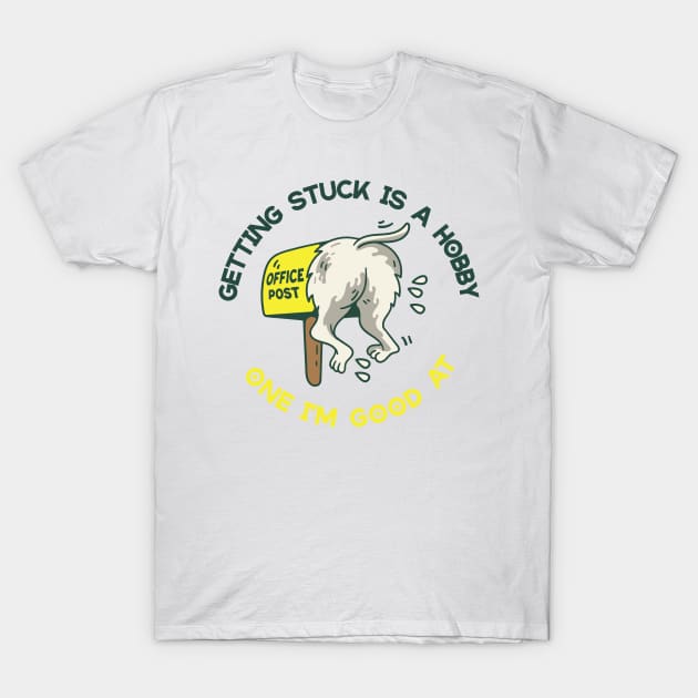 Getting Stuck T-Shirt by FahlDesigns